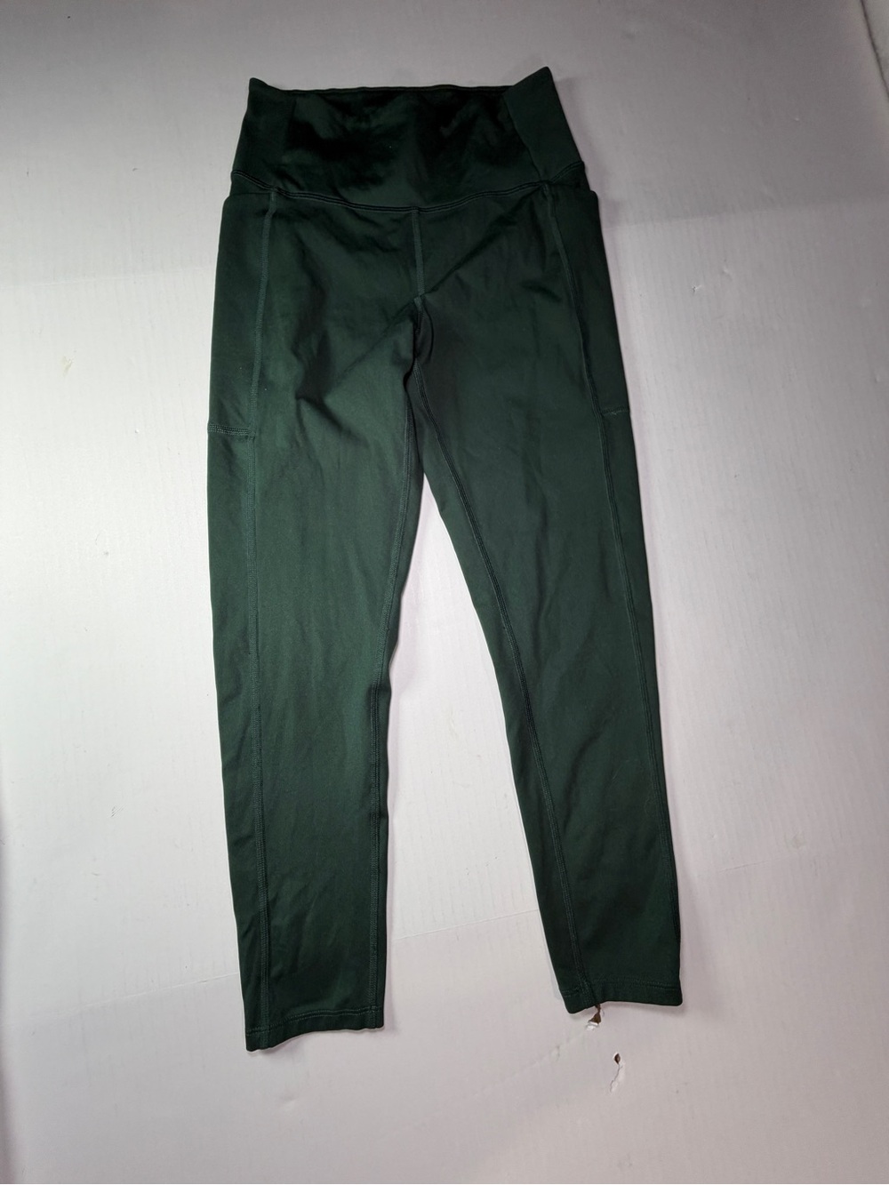 girlfriend collective Deep Green High-Rise Active Leggings